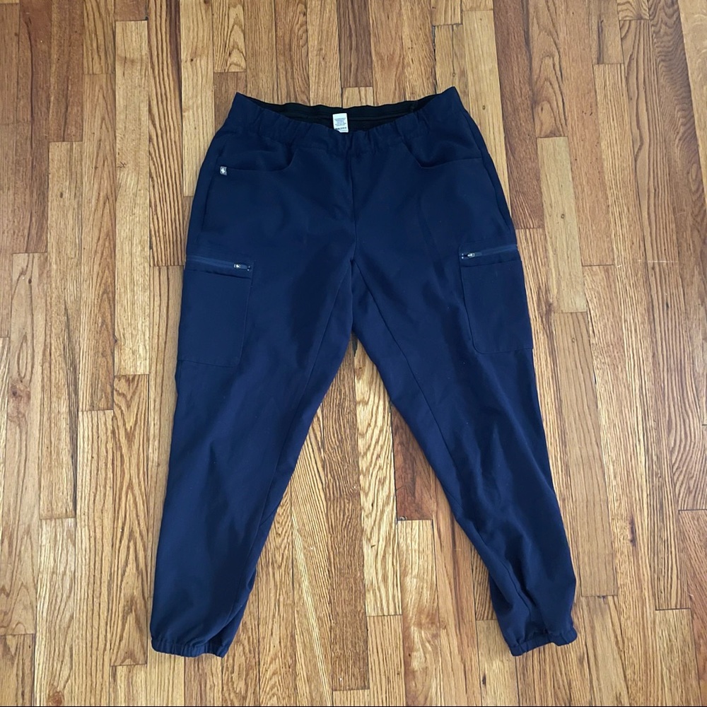 Figs Zamora™ Jogger Scrub Pants - navy